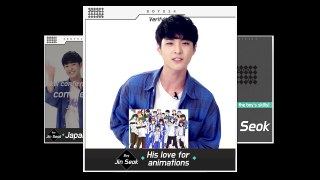 [BOYS24 Profile] BOY CARD Ep 8. Boy JinSeok_ENG.ver