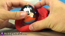 Play-Doh Mickey Mouse Surprise Eggs Emmet Lost in Desert Goofy Pluto by HobbyKidsTV
