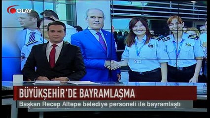 Büyükşehir'de bayramlaşma (Haber 25 08 2017)