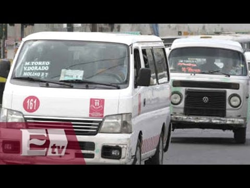 Irregularidades en el transporte público de Edomex ponen en peligro a usuarios/ Hiram Hurtado