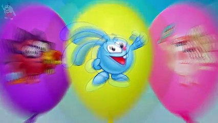 Des ballons enfants pour jouets avec ballons surprendre Luntik éclater des ballons surprendre luntik.the interprétation contemporaine des pro