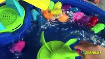 Disney Pixar Finding Dory Water Table Bath Learn Colors Spell Words Egg Surprise Toys ABC