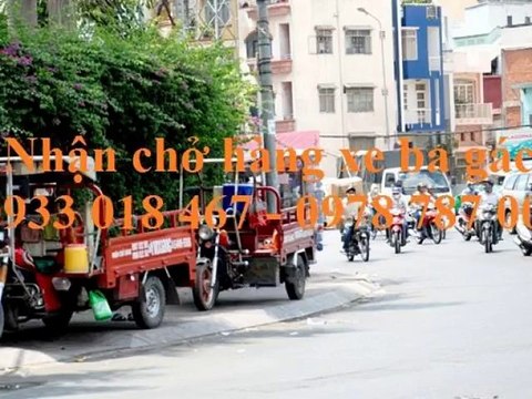 Nhận chở hàng xe ba gác tại tân uyên, bình dương 0933 018 467 - 0978 787 009