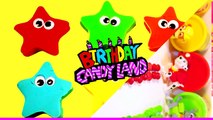 Et anniversaire gâteau couleur coloration les couleurs Coupe pour enfants Apprendre page