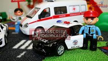 Ambulancia coche coches fuego para Policía rompecabezas niños pequeños trenes transporte camión camiones f