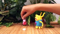 Cerdo Niños para Peppa Pig George juguetes de dibujos animados secuestro del peppa