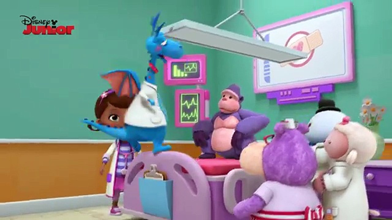 Doc McStuffins - Toy Hospital _ Gloria Gorilla's Itchy Fur  [Disney Junior]