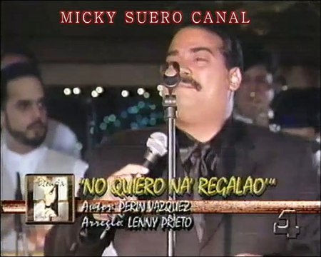 Gilberto Santa Rosa en vivo - No Quiero Na Regalao - MICKY SUERO CANAL