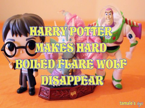 HARRY POTTER MAKES EVIL HARD BOILED FLARE WOLF DISAPPEAR BUZZ LIGHTYEAR TOY STORY 3 SKYLANDERS IMAGINATORS, DISNEY PIXAR