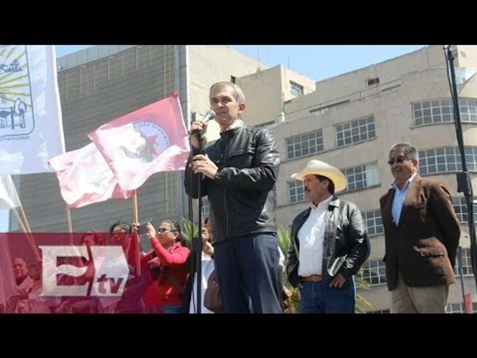 Mancera anuncia programas de apoyo para mujeres en la Ciudad de México / Ingrid Barrera
