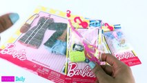 Accesorios ropa todos los días muñeca moda recorrido paquete Informe 4k barbie unbox