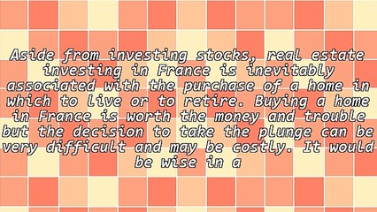 Investing and Buying in France