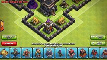 Clash of Clans : Town Hall 5 Best Defense (CoC TH5) War Base Layout Defense Strategy