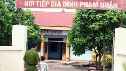 Căn buồng hạnh phúc của phạm nhân nơi ương mầm sống cho những đôi vợ chồng xa cách.