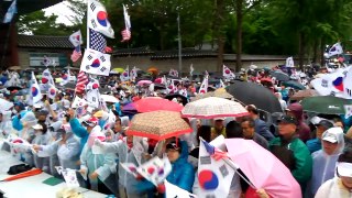 7차 국민저항본부 아수라장 태극기집회