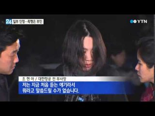 욕설·폭행 여부 묻자…조현아 "처음 듣는 일" / YTN
