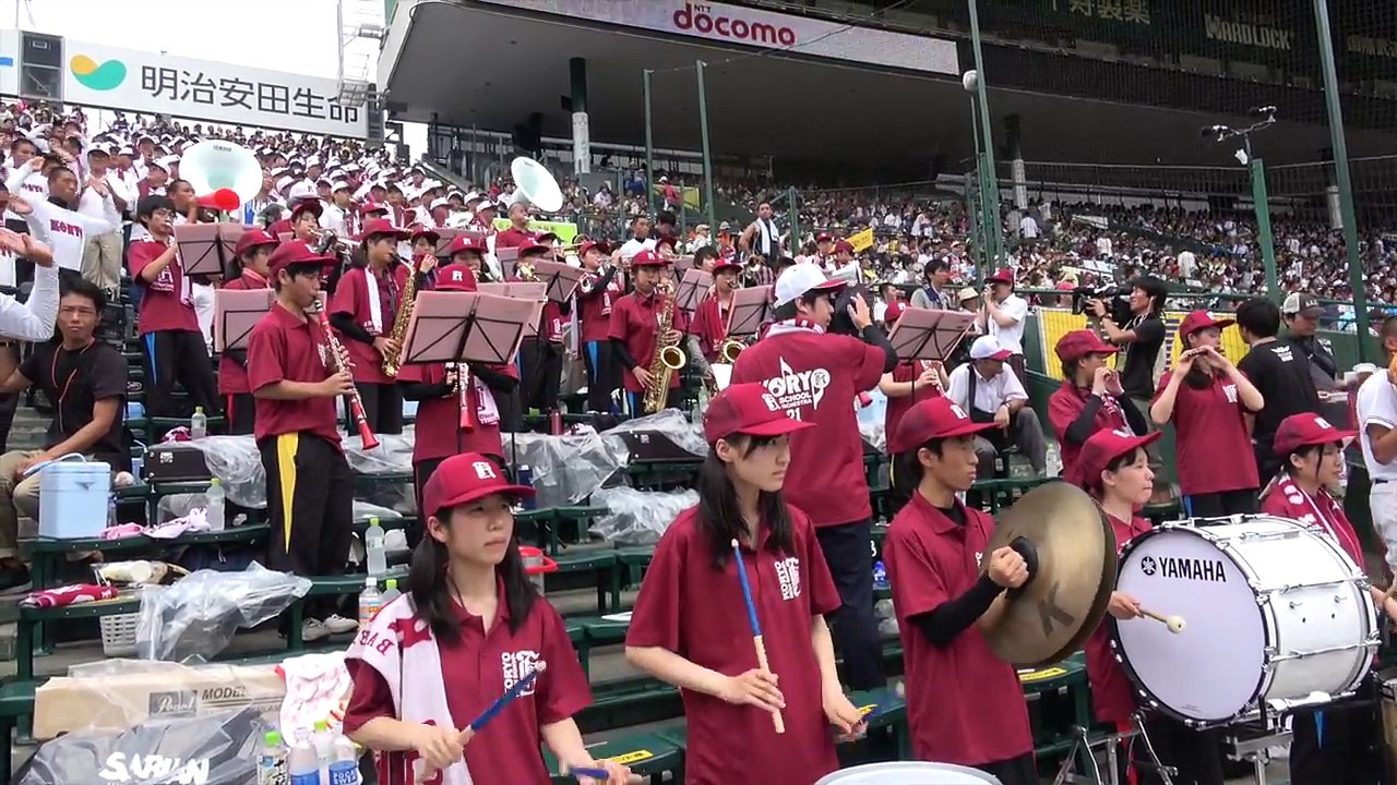 アルプスの一体感。。夢の舞台甲子園で広島代表広陵高校を全力応援！