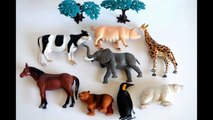 Learn Names And Sounds Of Farm Animals/Old Macdonald Nursery Rhyme/Animal Toys Sliding Dow
