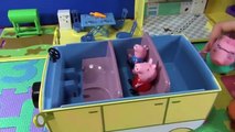 ДЛЯ ФУРШЕТА мультфильм свинка пеппа из игрушек едем на пляж видео и игры детей