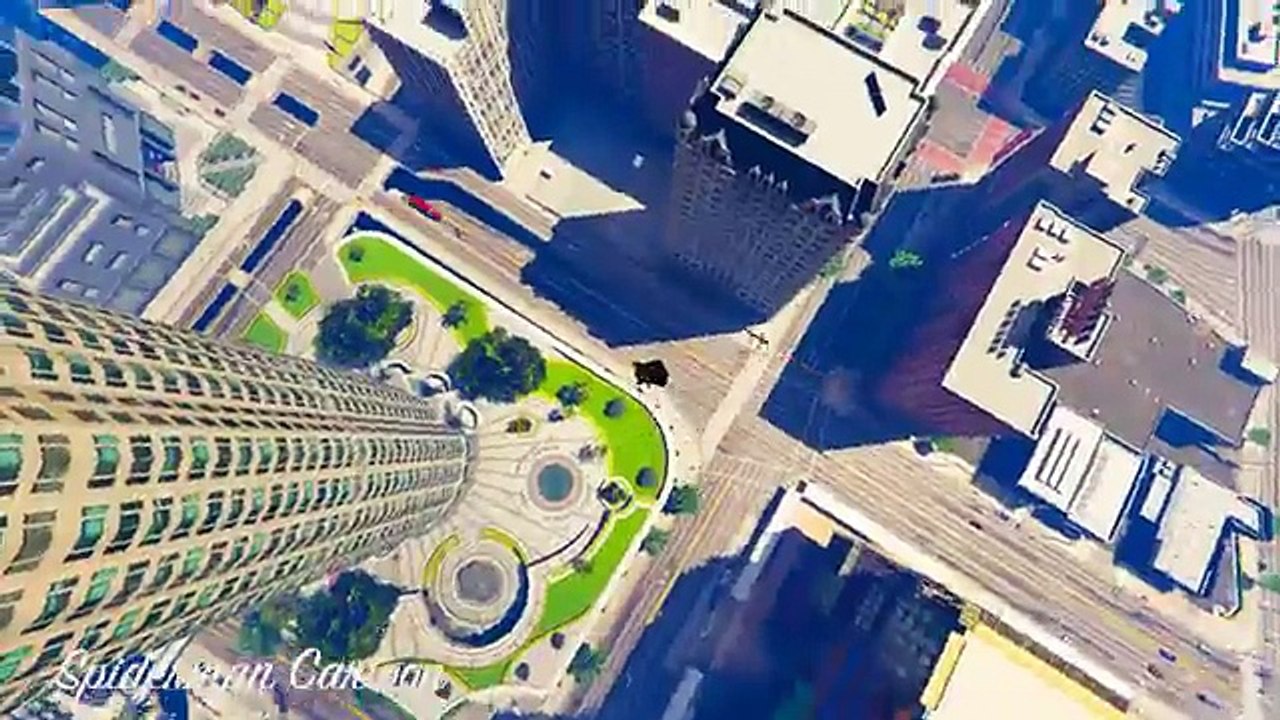 COLORS SCOOTER And BMX Bikes Extreme Jumping With SuperHeroes Spiderman Cartoon For Kids