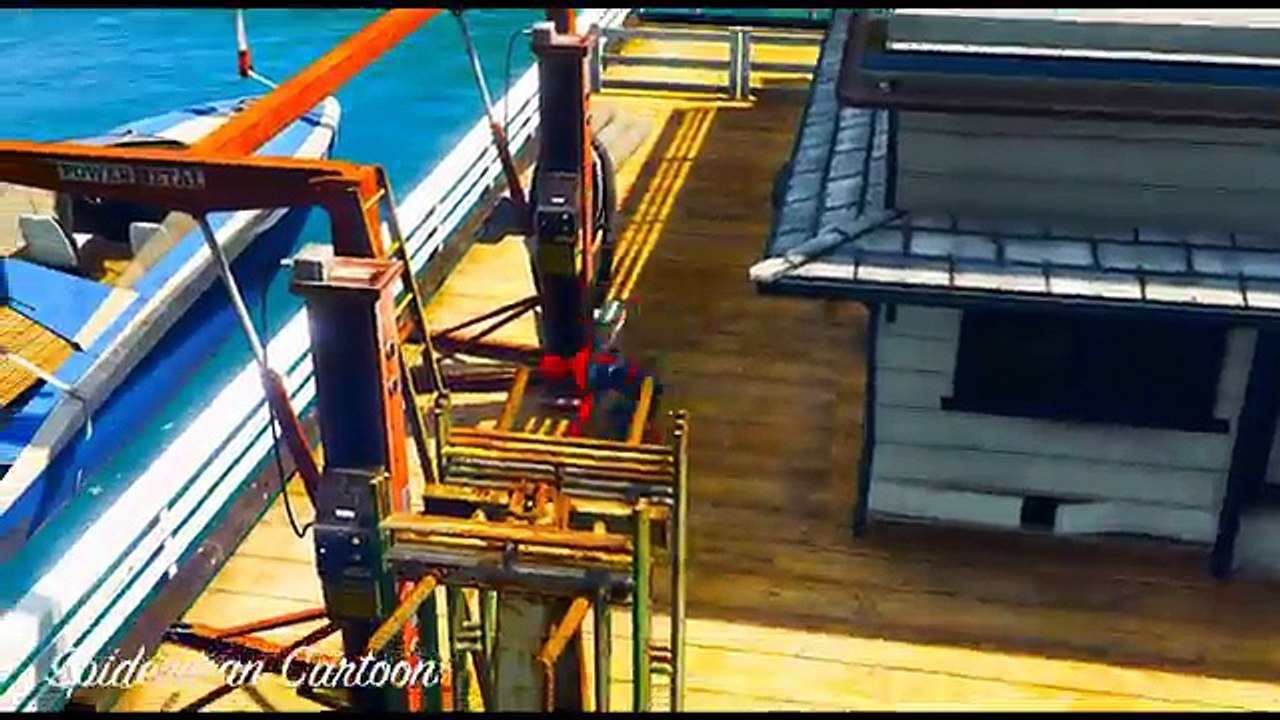 HULK And SPIDERMAN VS SHARK Attack Animals With Spiderman Cartoon For Kids