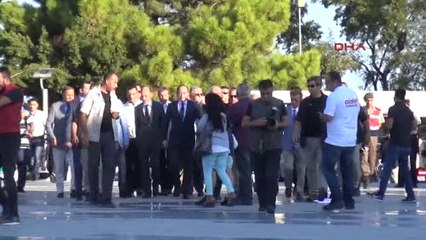 Çanakkale - Kemal Kılıçdaroğlu Çanakkale Abidesi'ne Çelenk Bıraktı 1
