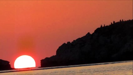 Tramonto alla piscina di Venere