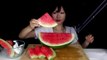 ASMR Juicy&Crunchy Watermelon 시원한 수박 eating sounds | MINEE EATS
