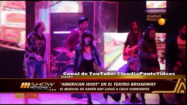 American Idiot el musical de Green Day llegó al Teatro Broadway