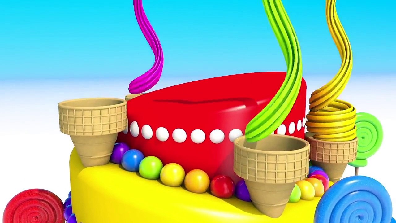 Et enfants les couleurs cône crème pour de la glace enfants apprentissage sucettes se balader avec 3d popsicle