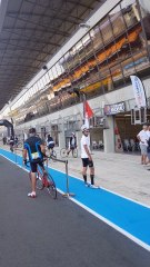 Entrée au stand 24 h du mans