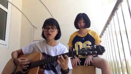 Có em chờ _ cover guitar by Ty Vo ft Kim Trang