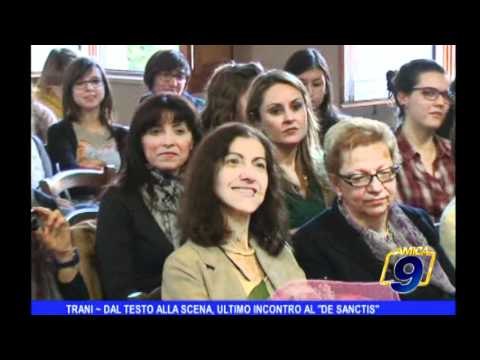 Trani | Dal testo alla scena, ultimo incontro al De Sanctis