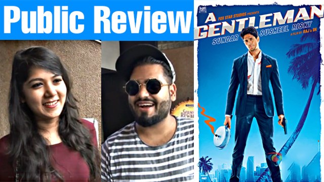 A Gentleman Public Review | Sidharth Malhotra | Jacqueline Fernandez