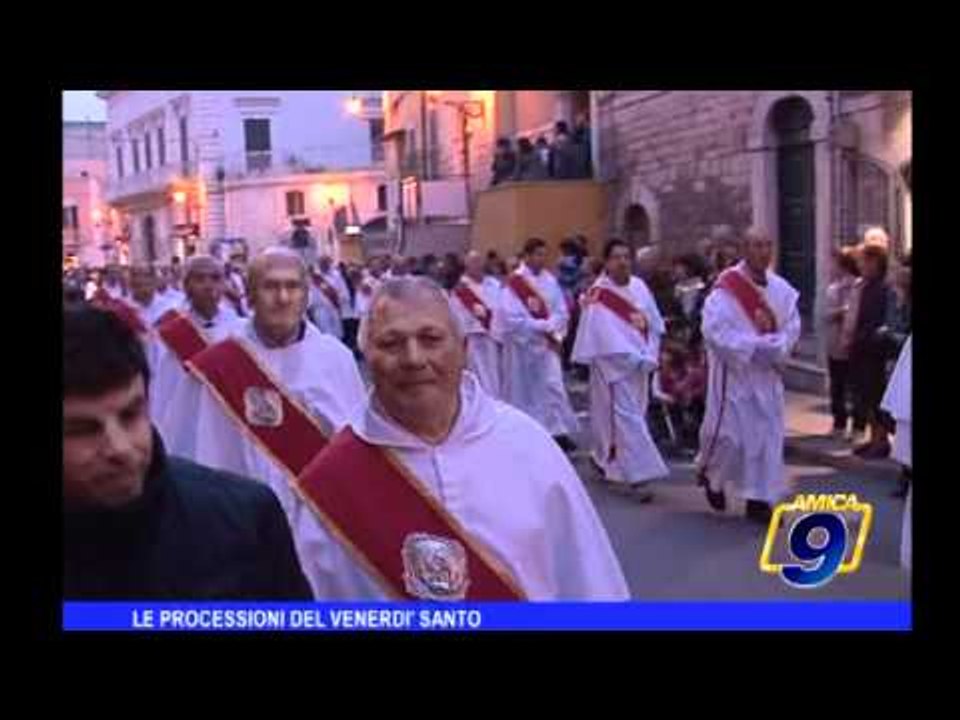 Le processioni del venerdì santo