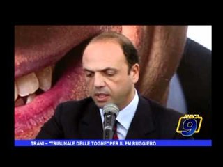 Trani | Tribunale delle toghe per il PM Ruggiero