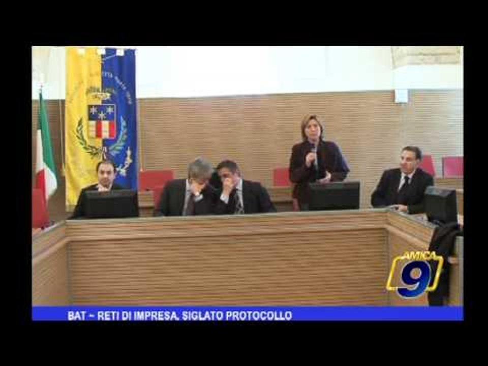 BAT | Reti di impresa, siglato protocollo