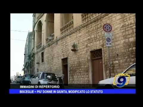 Bisceglie | Più donne in Giunta, modificato lo statuto