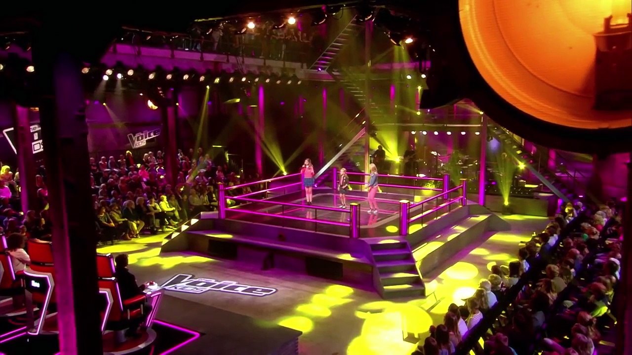Wieke vs. Kato SO vs. Tess - Als Jij Maar Naar Mij Lacht (The Battle _ The Voice Kids 2017)