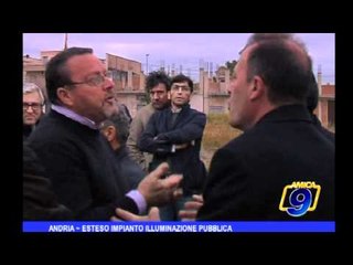 Andria | Esteso impianto illuminazione pubblica