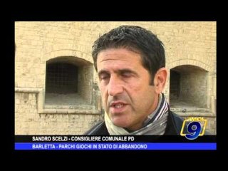 Barletta | Parchi giochi in stato di abbandono