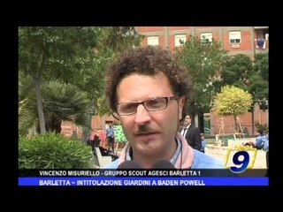 Barletta   Intitolazione Giardini a Baden Powell
