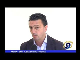 Andria | Zinni: "Il bike sharing funziona"