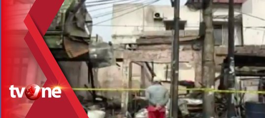 Lokasi Kebakaran 8 Bangunan di Palmerah Masih Diberi Garis Polisi