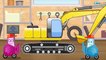 Le Tracteur Jaune et Le Camion - Voitures de construction - Vidéo Éducative de Voitures Pour Enfants