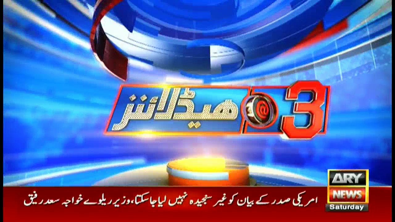 Headlines 1500 26th August 2017