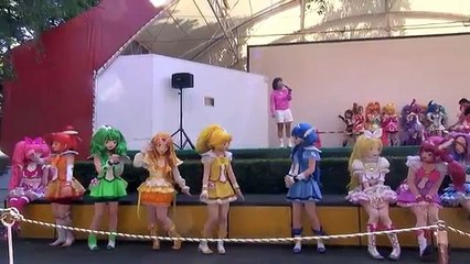 リズムに怒られるメロディとマーチに怒られるサニー プリキュアオールスターズショー かしいかえん 握手会 2013/10/13