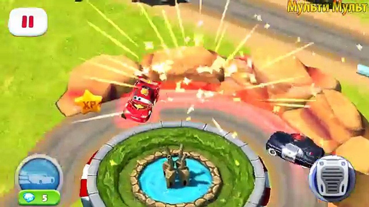 Cars: Fast as Lightning NEON RACING! Mecha Mod Shu Unlocked vs Wingo, McQueen, Max