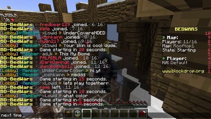 I suck at Bedwars (Not Talking)