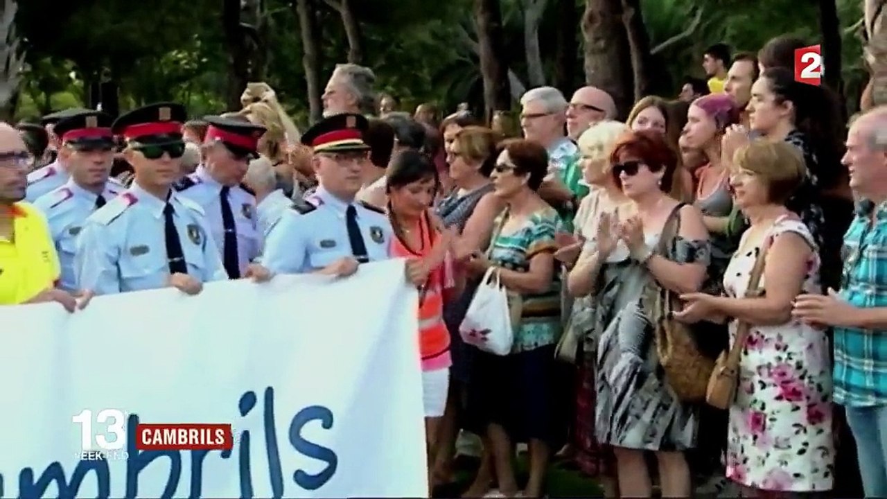 Cambrils : une marche contre le terrorisme
